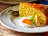 Easy 10 minute Orange Cornmeal Cake Recipe