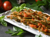 Italian Style Stewed Tomato Green Beans