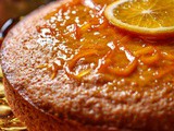 Orange Juice Cake with Cornmeal