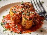 Zucchini Lasagna Rolls with Ricotta