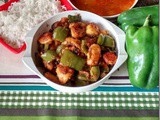 Aloo Capsicum Stir Fry