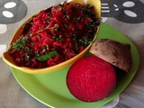Beetroot Rice–Lunch Box Recipes