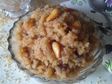 Broken Wheat (Godhumai Rava) Kesari