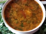 Drumstick leaves(Murungai Keerai) Sambar