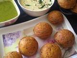 Hesarubele Paddu (Yellow Moong Dal Appe) - Karnataka Style