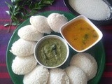 Idli using Idli Rava