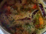 Paruppu(Toor dhal) Rasam–Brahmin Recipe