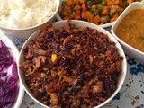 Purple cabbage thoran – Kerala Cuisine