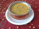 Shengdanyachi Amti (Peanut Stew /Curry) - Maharashtrian Cuisine