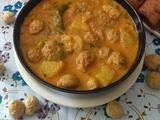 Soya Chunks Aloo Kurma