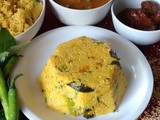 Vegetable Corn Daliya Upma