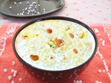 Sabudana Kheer