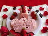 Strawberry Swiss Roll