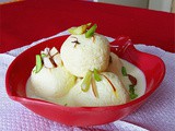 Sugar Free Instant Rasmalai