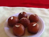 Sweet Potato Gulab Jamun