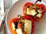 3-Ingredient Greek Stuffed Peppers