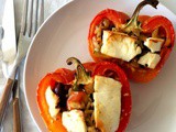 3-Ingredient Greek Stuffed Peppers