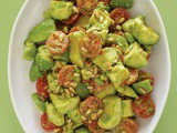 Avocado, Cherry Tomato, Pine Nut, Lime Vinaigrette Salad (from Lemonade Restaurant)