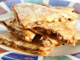 Black-Eyed Pea Quesadillas for New Year’s Day Good Luck #WeekdaySupper