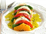 California Caprese Salad {Gluten-Free, Vegetarian, No Cooking}