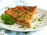 Cheddar and Onion Cracker Pie {Secret Recipe Club}