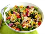 Chopped Mexican Chicken Salad –  a Big Salad for Elaine