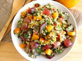 Fast Fruity Tabbouli Salad with Bacon