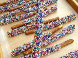 Festive Pretzel Rods