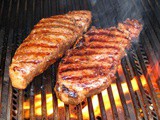 Garlic Ginger Soy Grilled Angus Beef Steak #SundaySupper #GrillTalk