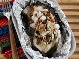 Grilled or Roasted s’Mores Banana Splits (Secret Recipe Club)