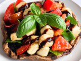 Grilled Portabella Caprese