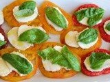 Heirloom Caprese Salad for #SundaySupper