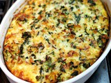 Heritage Recipe: Spinach Rice Casserole {vegetarian, gluten-free}