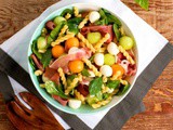 Melon and Prosciutto Pasta Salad