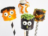 Monster Marshmallows for #HalloweenTreatsWeek