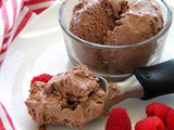 No-Churn Fluffy Milk Chocolate Ice Cream