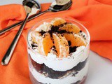 Orange Chocolate Cheesecake Pots (no bake)