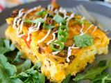 Overnight Mexican Breakfast Casserole {Gluten-Free}