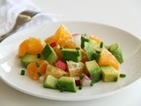 Pixie Dust Salad with Avocados, Pixie Tangerines and Radishes for #SundaySupper