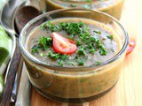 Potato Kale Colcannon Soup {Secret Recipe Club; vegan}