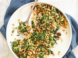 Spinach Orzo Salad (Small Batch for 2)