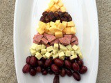 Tree-Shaped Meat and Cheese Plate