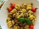 Tuna Pesto Pasta from the Pantry {Secret Recipe Club}