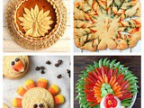 Turkey-Shaped Food for Your Thanksgiving Feast