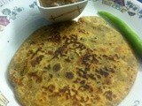 Keema Prantha (Minced Chicken Prantha)