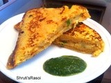 Stuffed Bread Pakora with a twist