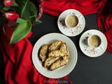Almond biscotti (Italian cookies)