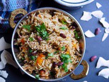 Dal Makhani Rice (Instant pot method)