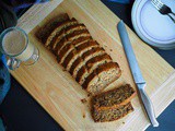 Eggless Banana and Walnut bread (Vegan)