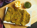 Parsley Paratha / Parsely Flatbread